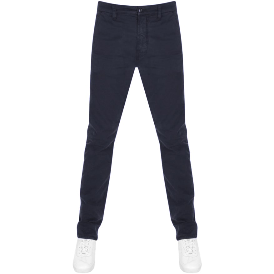 Alternative Image for ProductNudie Jeans Slim Adam Trousers Dark Midnight Navy1
